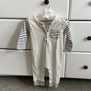 Pehr 3-6 mo “Stripes Away Sea” Romper